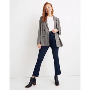 Madewell Caldwell Double-Breasted Blazer in Menswear Plaid